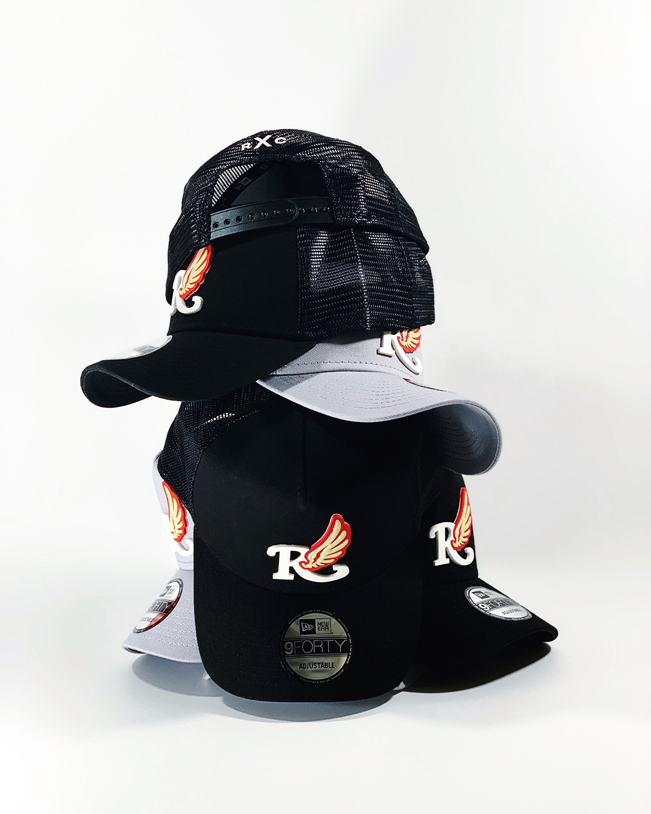 Winged Icon Trucker (Grey)