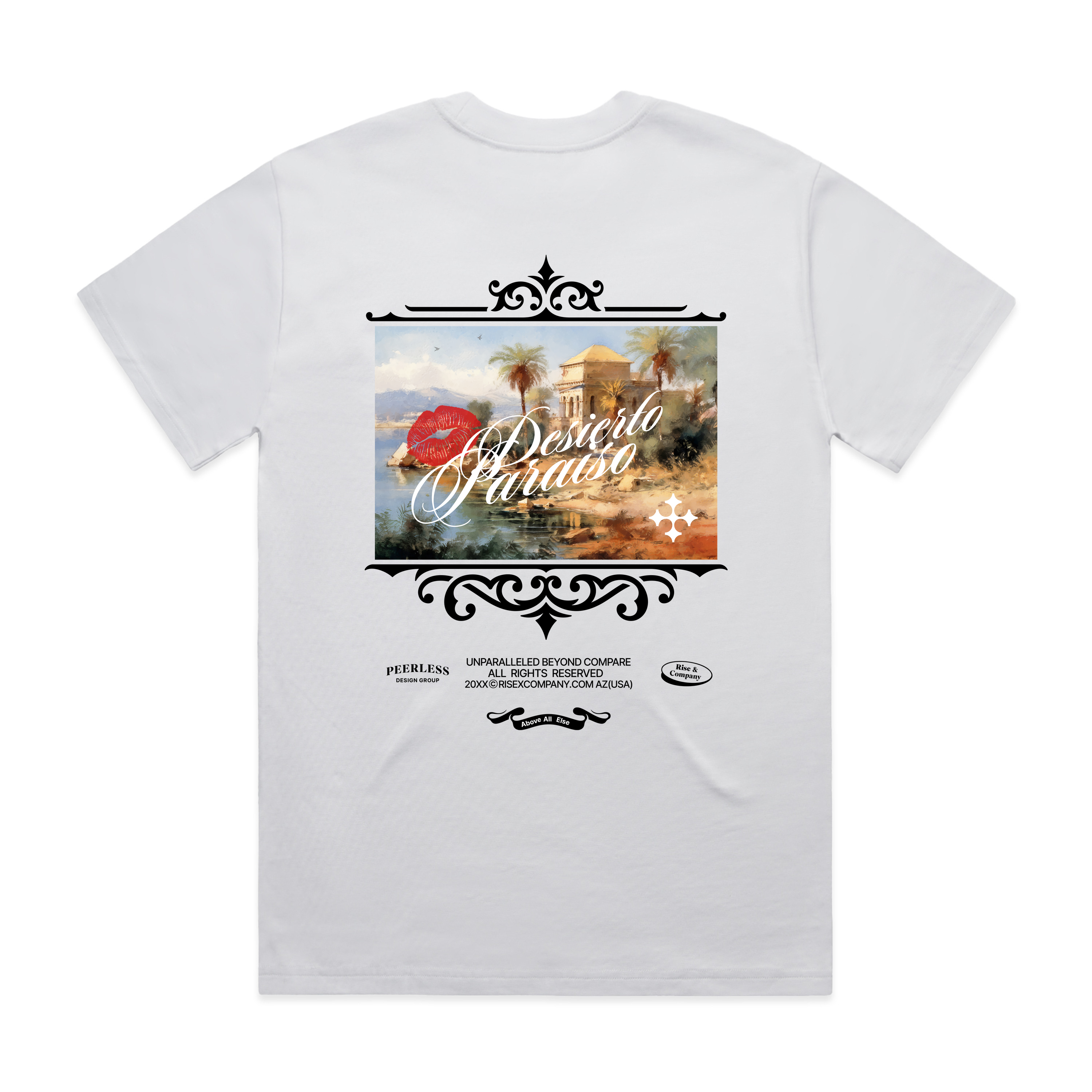 Desierto Paraiso Tee (White)